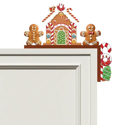 Türrahmen Weihnachtsdeko Innen & Outdoor, Lustige Weihnachtsdeko Holz...