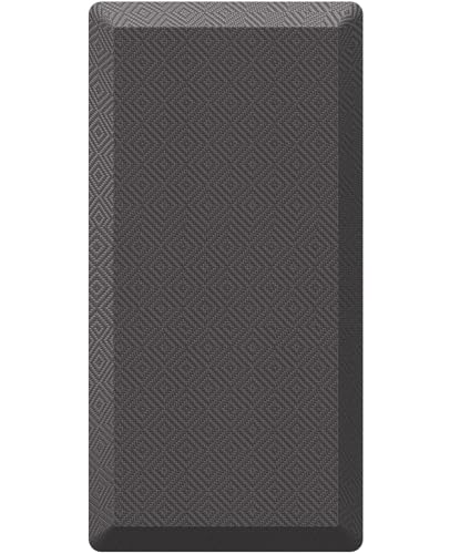 Ophanie Kitchen Mats for Floor,3/4 inch Thick,20x48 Anti Fatigue Cushioned Mat,Kitchen Rugs,Waterproof,Comfort Ergonomic Standing Mat for Office,Home,Sink with 99+ Pairs of Anti-Slip Bottom Ridges