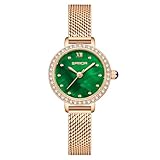 Correa de acero inoxidable/cuero/malla: relojes para mujer, de moda, ligeros, informales, relojes para mujer. Conoce el tiempo para organizar tu trabajo diario. Trabajo eficiente y rápido. Correa de reloj fácil de ajustar. Movimiento de cuarzo japonés con calidad estable.