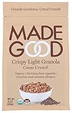 MadeGood Cocoa Crunch Crispy Light Granola, Nut Free, 10 Ounces (Pack Of 8)
