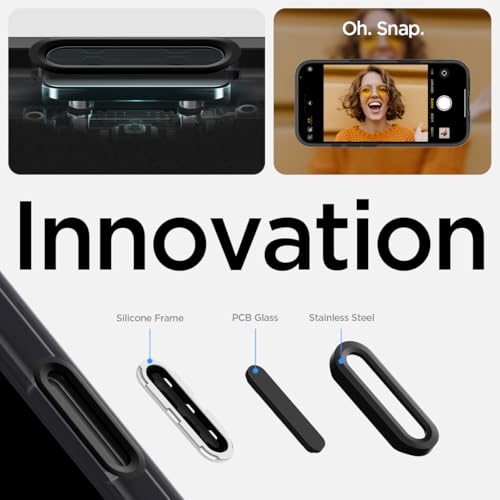 Image of Spigen Ultra Hybrid T MagFit Back Cover Case Compatible with iPhone 16 (TPU + Poly Carbonate | Frost Black)