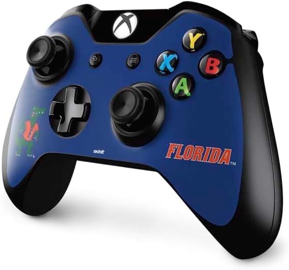 Skinit Decal Gaming Skin Compatible with Xbox One Controller - Officially Licensed University of Florida Gators Mascot Design