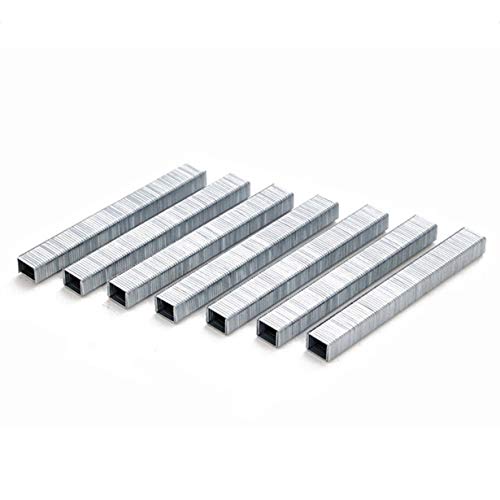 Unitedheart 1000Pcs 1008J Grapas en forma de puerta 11.3 * 1.2mm Clavos para grapadora 3-en-1 Accesorios para mAcquinas grapadora Carpintero