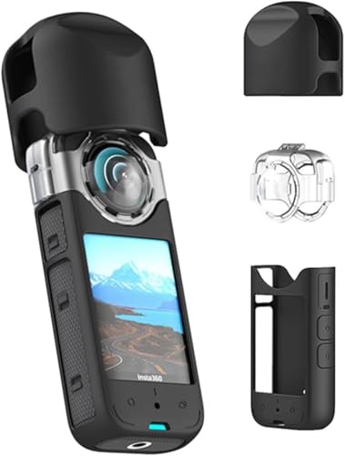 Funda para Insta360 X3 que evita lentes empañadas y arañazos en acción