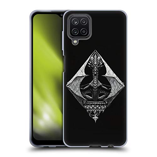 Carcasa de silicona Samsung Galaxy A12 2020 Head Case Designs Stanley Morrison dragón