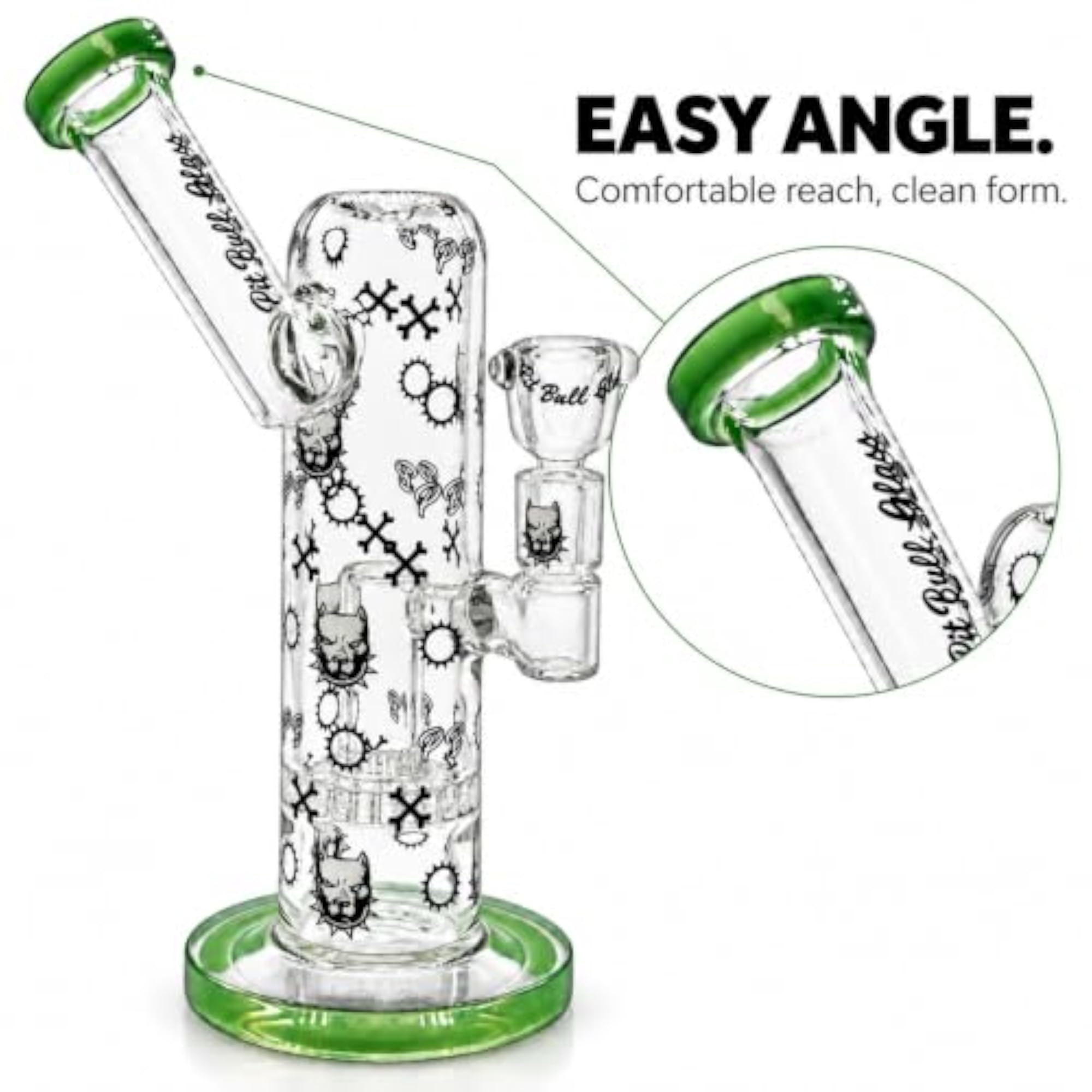 Bong- 10 inch Permanent Printed Bong