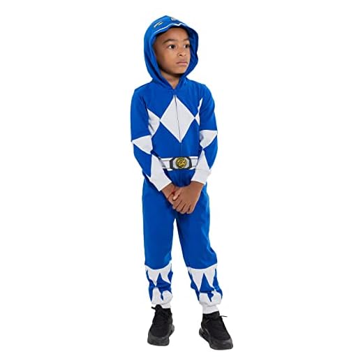 Blue Ranger Toddler Costume Zip-Up Jumpsuit
