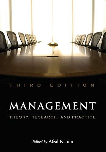 Management: Theory, Research, and Practice