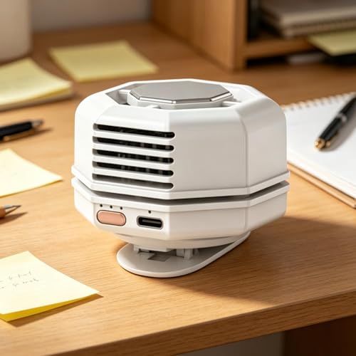 Ventilador de abrazadera y enfriador de aire portátil ajustable para golf 4