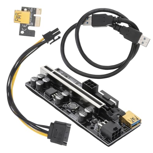 Extensor Riser PCIe para Separar Tarjetas Gráficas en Equipos de Minería