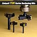 ZahyoX TiN Coated Surfacing Bit, 4 Wings, 1/4