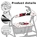 ZOUTAIRONG Valentines Day Flower Walker Seat Covers for Seniors Non-Slip Black Cat Rollator Walker Seat and Backrest Covers Reusable Seat Cover for Drive Walker