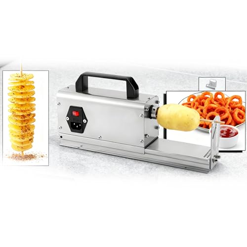 Cortadora de Papas Eléctrica en Espiral Multifuncional
