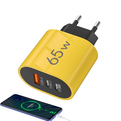 QC3.0 - Cargador USB, protección contra sobretensiones rápidas, adaptador de corriente de carga rápida, para teléfono portátil, viaje, casa, dormitorio, salón, oficina, apartamento, movimiento hotel