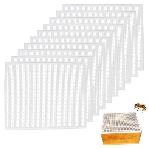 Queen excluder plastique contre le couvain sauvage dans les hausses