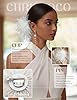Chriscoco Feather Brooch for Women Men Dainty Feather Flower Pin Lapel Pin For Dress Suit Hair Clip Wedding Party Dance Banquet Accessory Vintage Hat Accessory Boho Statement Fashion Jewellery WHITE #2