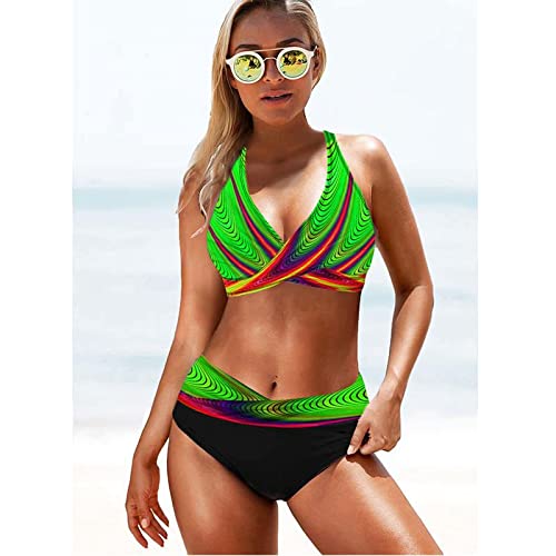 Maillot De Bain Bikini Beachwear Maillot Bain Noir Taille Haute Bikini Sexy Maillot De Bain Femmes Push Up Maillot De Bain Bikini Ensemble Grande Taille Maillots De Bain Femmes Plage Maillot De Bain,G Cover