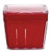 Chefn Bramble Berry Basket and Colander (1-Quart, Cherry) (Two-Pack)