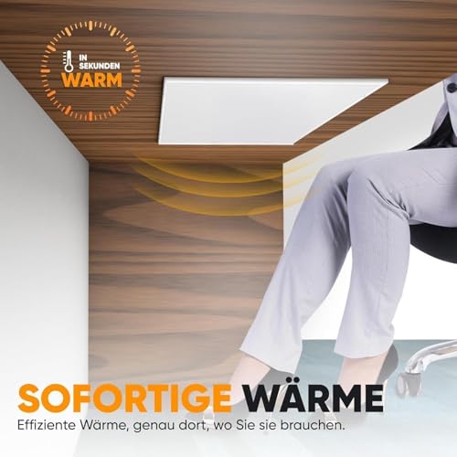 Schreibtischheizung zum Anschrauben 135 W inkl. Ein- Ausschalter verwarming Bureau (135 W)-4