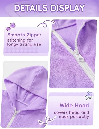 Image of Girls Swimsuits 3 Piece Bikini Bathing Suit Sets Cover-up Swimwear with Drawstring UPF 50+ Sun Protection