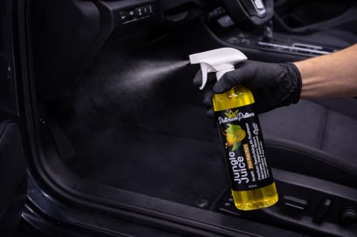 Image of Water-Based Car Air Freshener Spray | Premium Automotive Deodorizer | Mold-Resistant Formula | Eliminates Odors and Refreshes Vehicle Interior | 17 fl oz | Jungle Juice