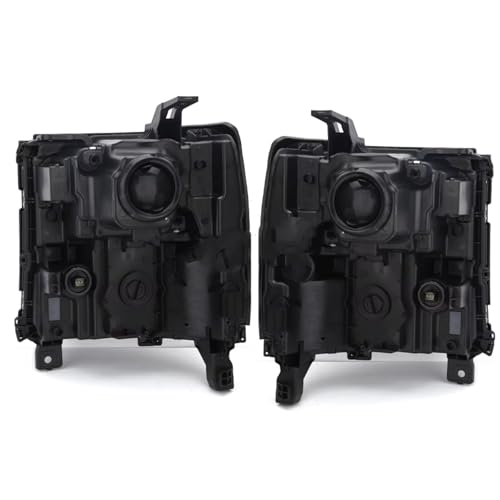 Feu antibrouillard Silverado 2018 haute finition noire avec clignotant et feux DRL LED - 4