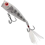 Salmo Rattlin Pop 7cm 12,5g - Popper Wobbler, Salmo Farben:Lucky Bone