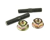 2EXTREME M6 Auspuff Stehbolzen Set mit Muttern