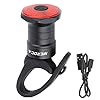 Fiets Achterlicht, Waterdicht LED Achterlicht,Remsensor Achterlicht, USB Oplaadbaar Fietsachterlicht, 7 Lichtstanden…