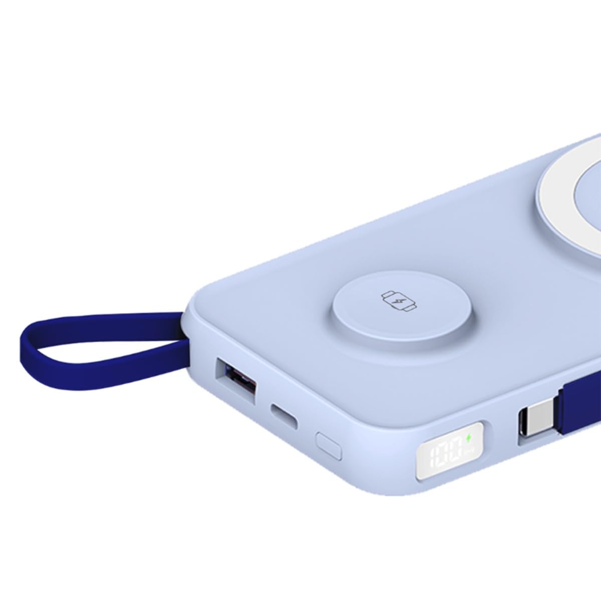 3MK Powerbank PastelUp 10000mAh Magsafe Azul