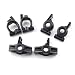 HONG YI-HAT for 1251 Roue Avant Seat 1252 Roue arrière Seat Seat 1253 C-Shaped RC Voiture d'accessoires for WLtoy 01h14 à télécommande 14 Pièces de Rechange (Color : Black)