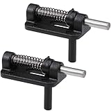 Fielect 2Pcs Canopy Hatch Lock Latches for RC Airplane Cockpit Cover Fixing 23.5x13x8mm Black