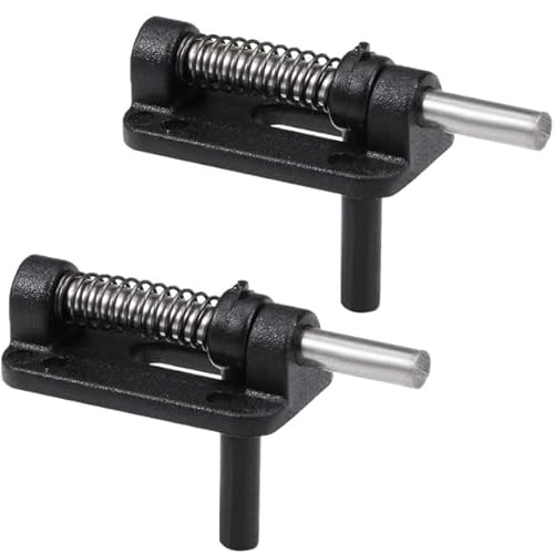 Fielect 2Pcs Canopy Hatch Lock Latches for RC Airplane Cockpit Cover Fixing 23.5x13x8mm Black