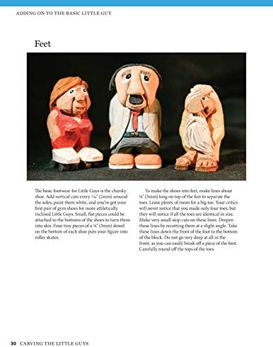 Carving the Little Guys: Easy Techniques for Beginning Woodcarvers