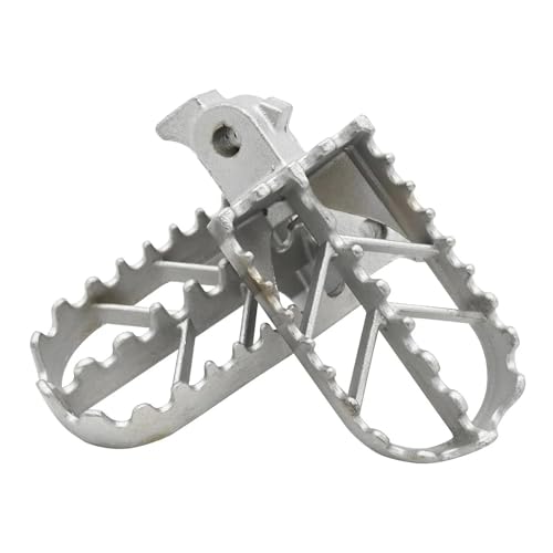 Repose-pieds CRF50 universels acier inoxydable pour moto cross 50cc