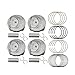 Mievlyo Engine Piston & Pin & Piston Ring Kit Fit for Hyundai Sonata Tucson for Kia Optima Sportage 2.4L 2011-2019, Replace 23040-2G200 23040-25200 23410-25201