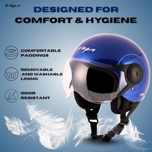 Image of Vega Atom M.Blue Helmet-M