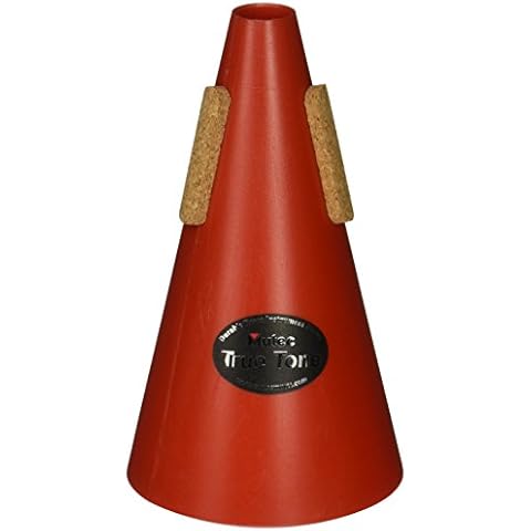 Mutec MHT114 Truetone by Straight Mute for Trumpet - Red Plastic Cover