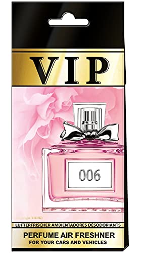 Lot de 3 désodorisants pour voiture VIP-006 - Purificateur d'air - Désodorisant pour voiture - Parfum d'intérieur - Accessoires de voiture