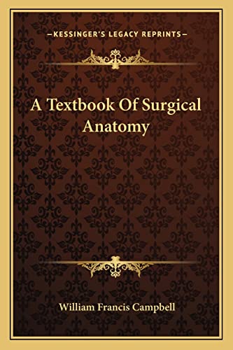 A Textbook Of Surgical Anatomy