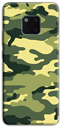 Mixroom – Carcasa de TPU y silicona blanda para Huawei Mate 20, diseño de camuflaje militar F87