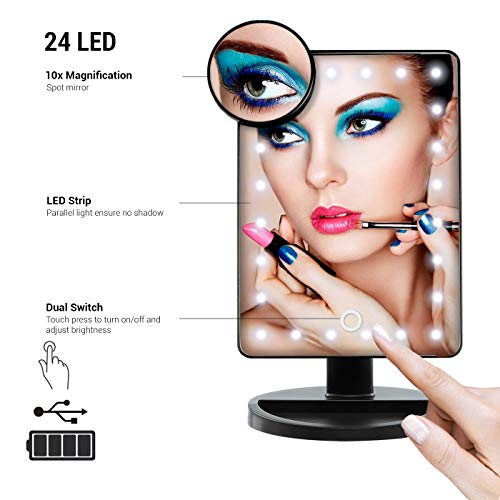 ADOV Specchio Trucco, Cosmetico Illuminazione 24