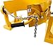 IntXanth Manual Forklift Drum Dumper Hoop Type Steel Drum Tilting Pouring Device 55 Gallon for Chemical Oil Industrial Use