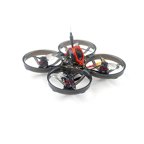 Happymodel Mobula8 1-2S 85mm Micro FPV Whoop Drone with X12 Series Flight Controller ExpressLRS Receiver Ultra Light Racing Drone with Camera(ELRS V3.0)