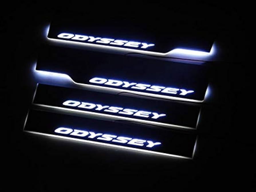 Amazon | オデッセイ RC系 LED スカッフプレート 流れる 白