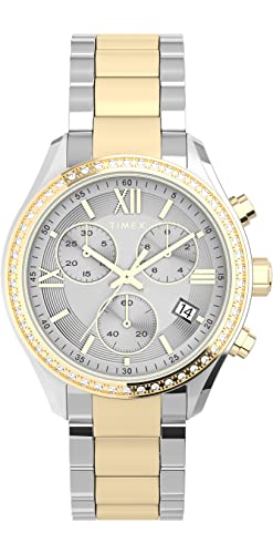 Montre chronographe Timex Standard femme 38 mm, finitions soignées et design horloger épuré