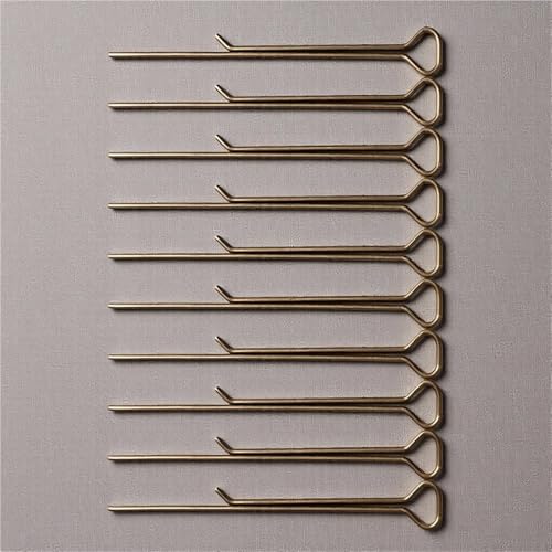 100 piezas sujetadores metálicos para mechas de vela miniatura 2