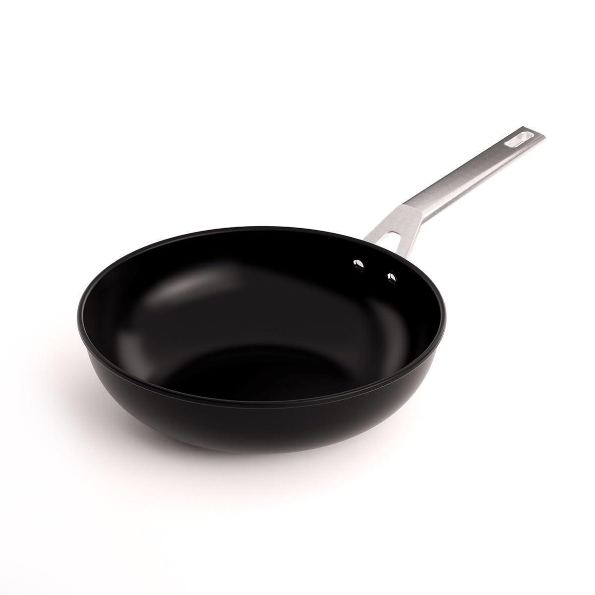 Valira Aire PFAS Free - Wok premium de 30 cm hecho en España, aluminio fundido con antiadherente libre de PFAS, apto para inducción
