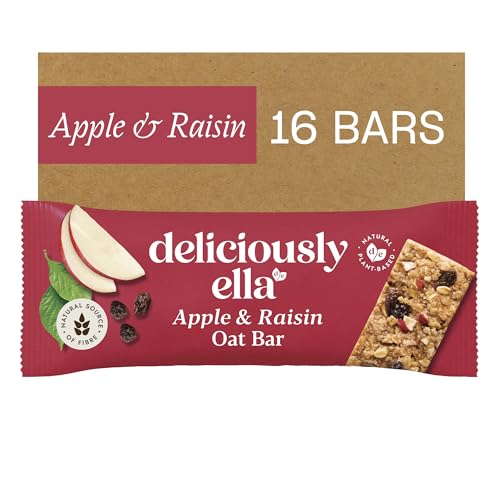 Deliciously Ella Apple Raisin Oat Bars 16 Count