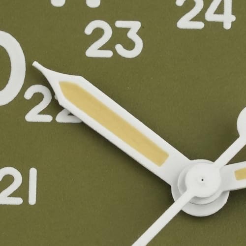 Image of Militado ML05 38mm VH31 Quartz Watch - Domed Sapphire Crystal Field Watch C3 Super Luminous Retro Sweep Wrist Watch for Men 100M Waterproof
